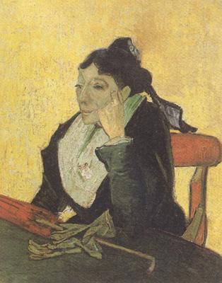 Vincent Van Gogh L'Arlesienne:Madame Ginoux wtih Books (nn04)